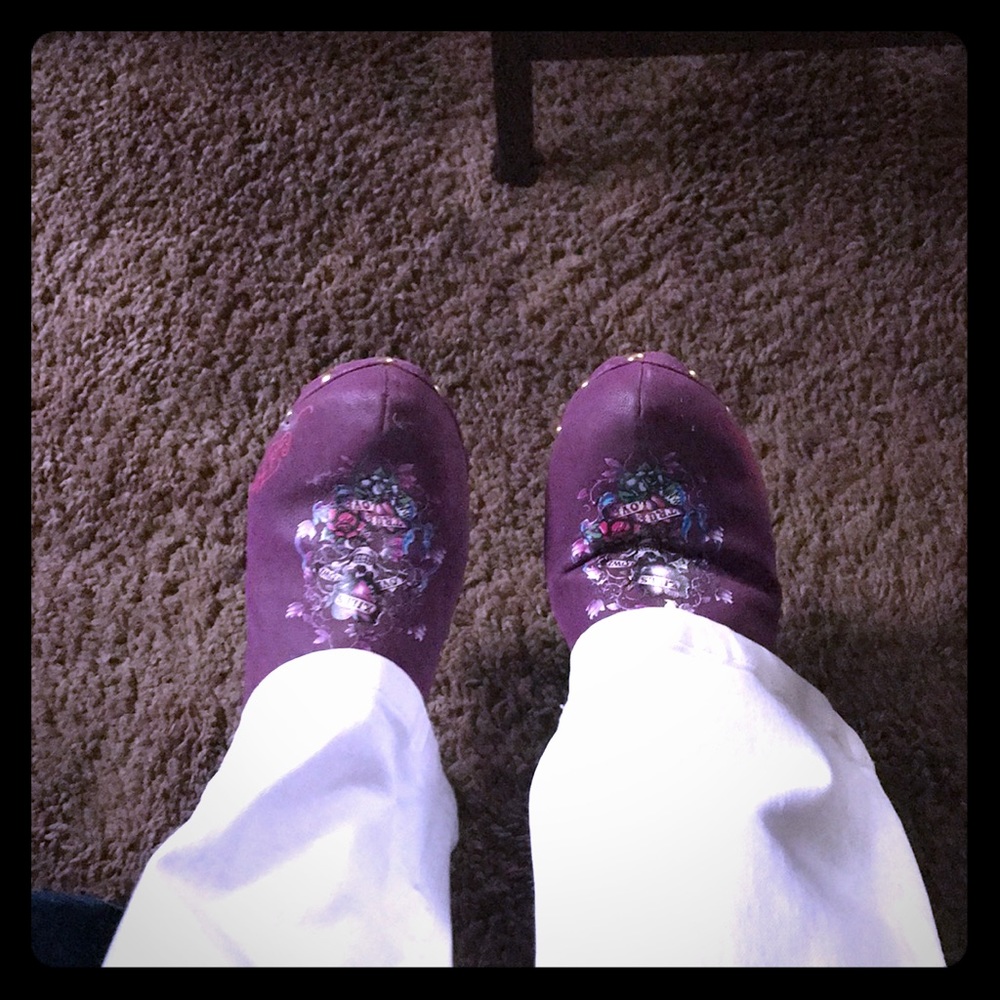 Ed hardy clogs